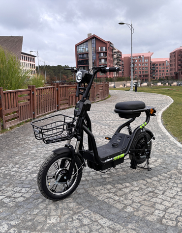 Two-Wheeled Moped