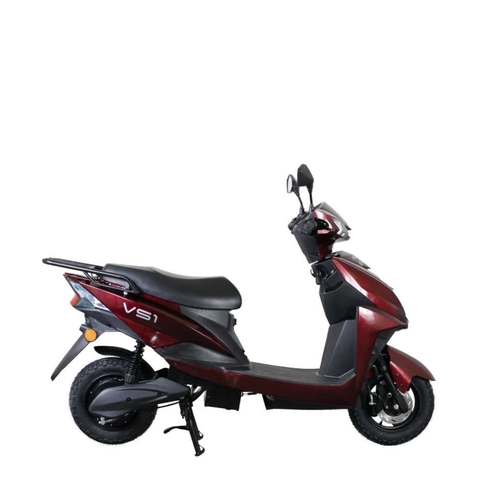VS1 Elektrikli Motosiklet Kırmızı