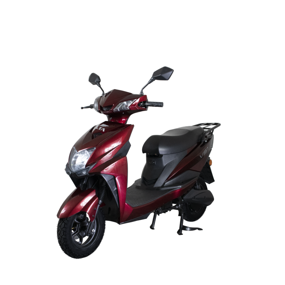 VS1 Elektrikli Motosiklet Kırmızı