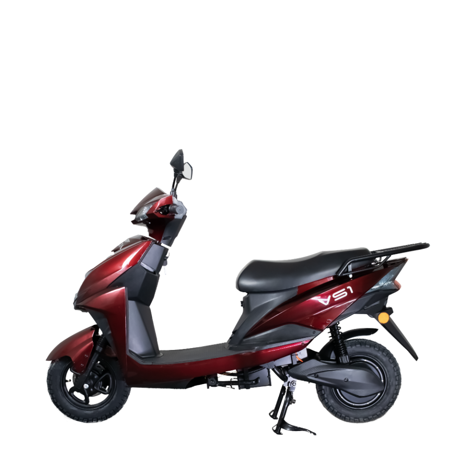 VS1 Elektrikli Motosiklet Kırmızı