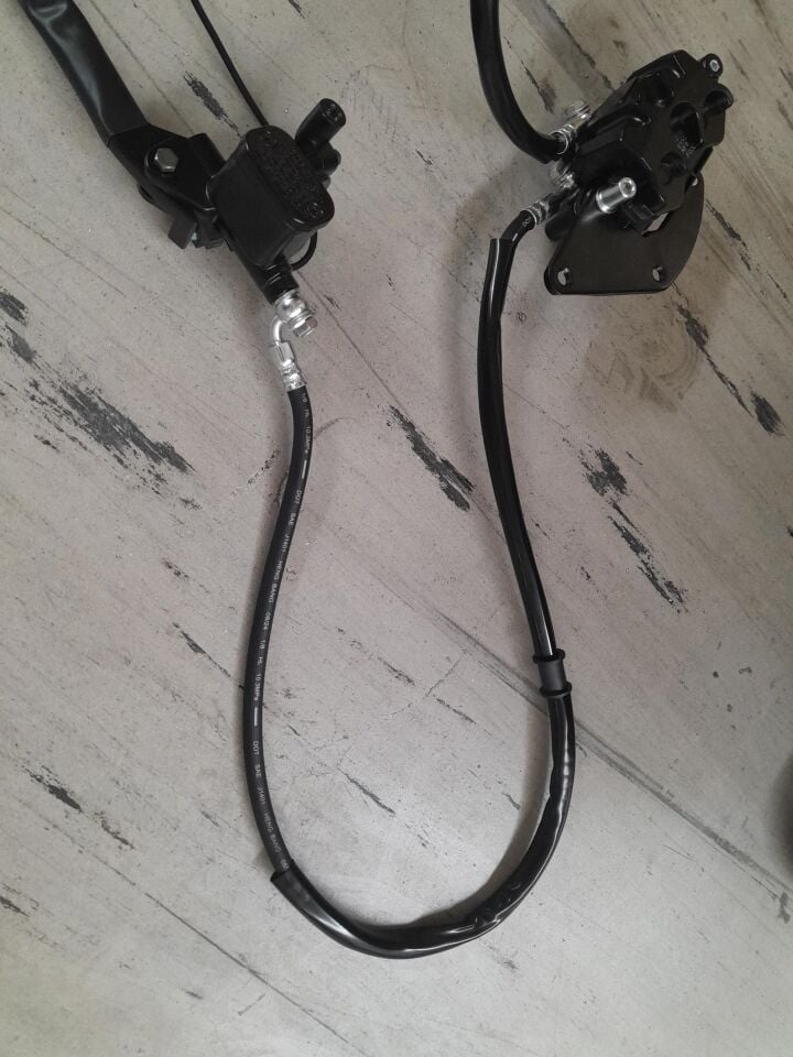 ÖN DİSK FREN HİDROLİK HORTUM 95 CM