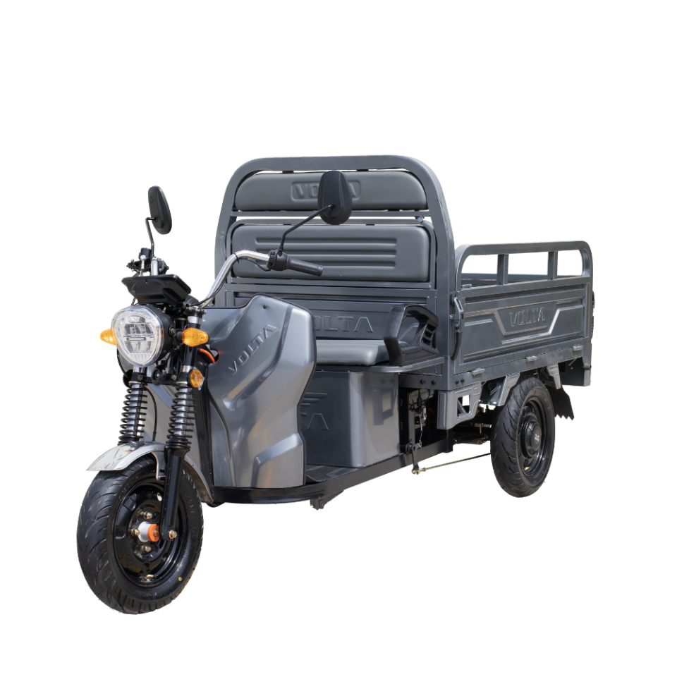 VT5 Electric Three Wheel Moped Gray