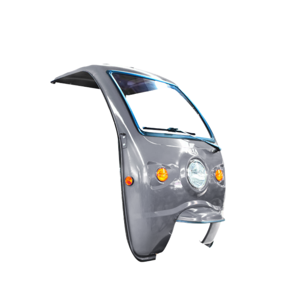 VT5 Elektrikli Üç Tekerlekli Motosiklet Kırmızı