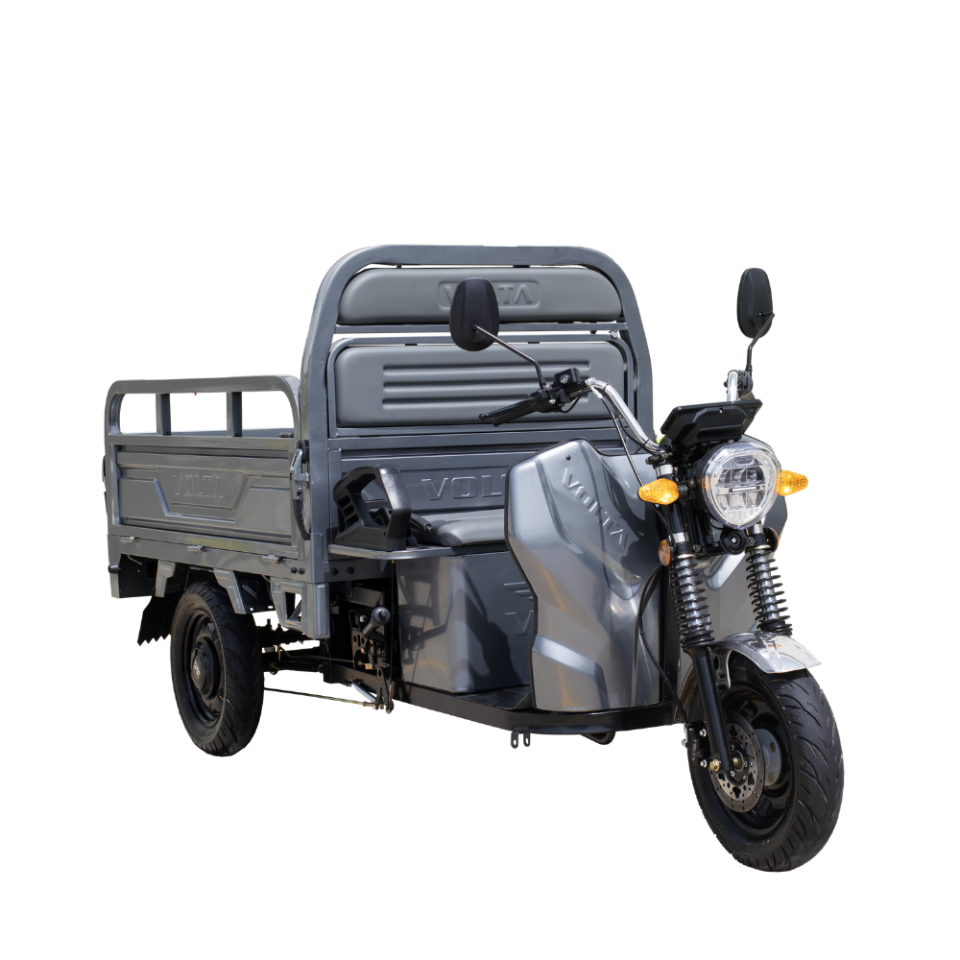VT5 Electric Three Wheel Moped Gray
