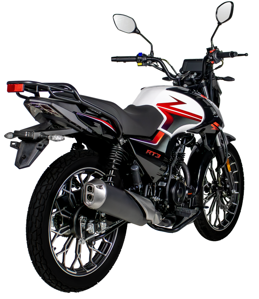 RT3 Benzinli Motosiklet Siyah