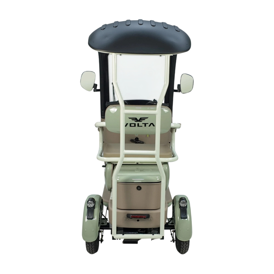 VM2 Üç Tekerlekli Elektrikli Motosiklet Yeşil