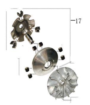 APX7:Front variator (200 CC)