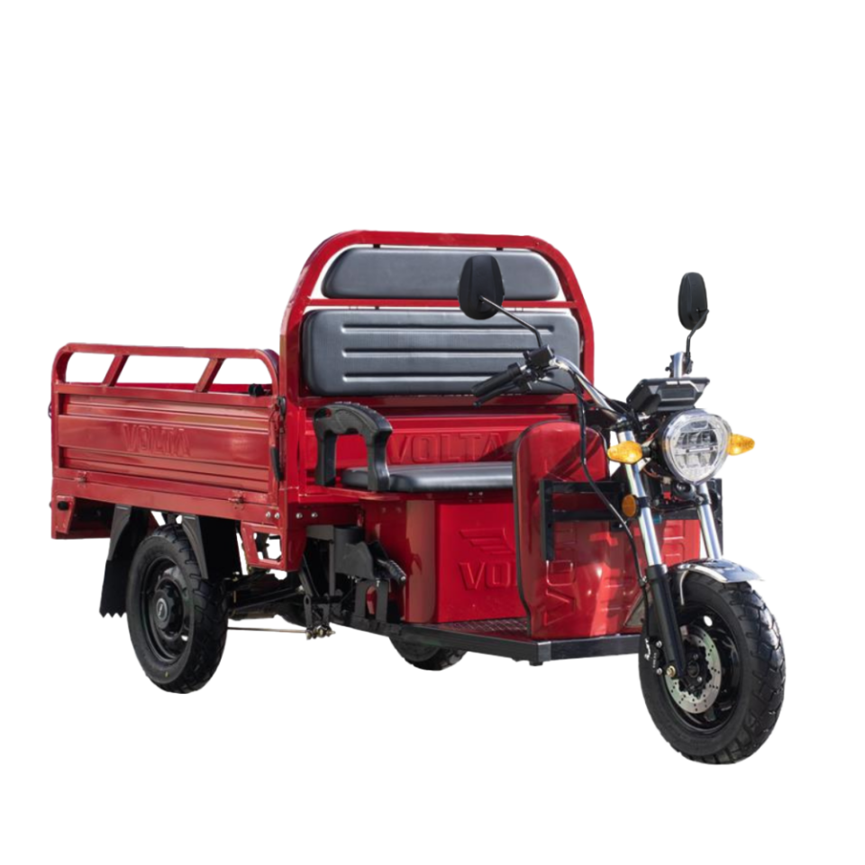 VT5 Electric Three Wheel Moped Red