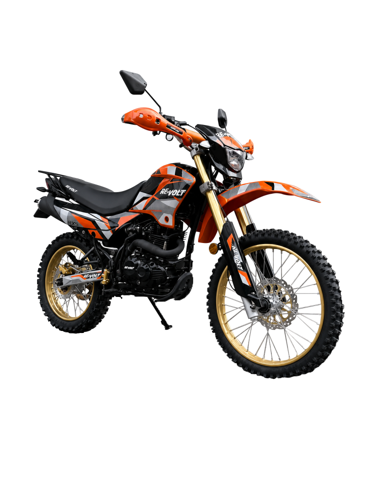 RX5 Benzinli Motosiklet Turuncu