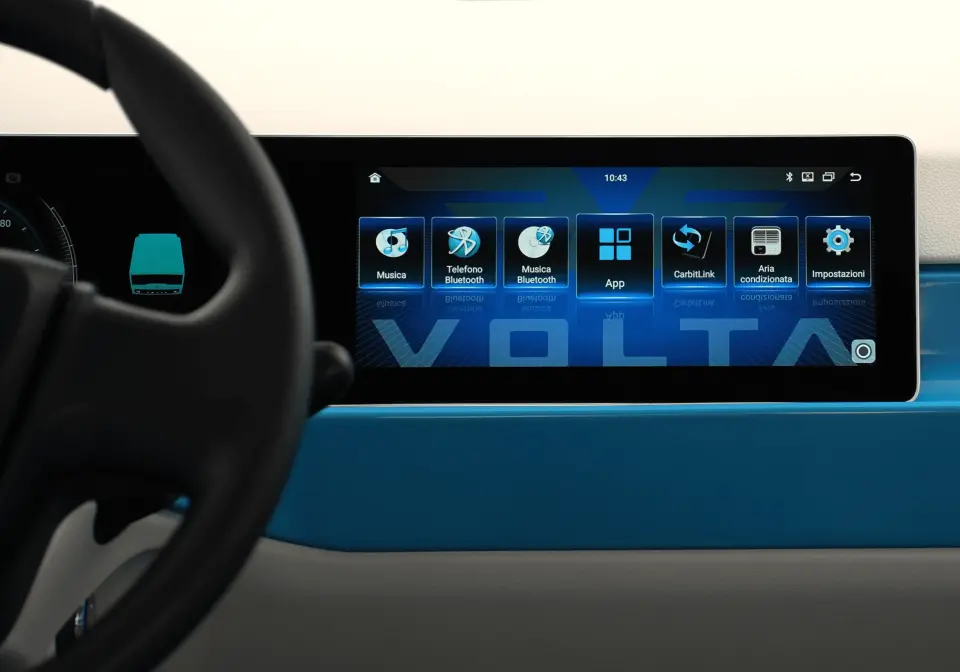 V1 Elektrikli Araç Mavi