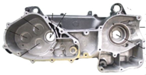 LEFT BLOCK BODY (RA5 180CC)