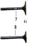 VALVE SET (125 CC SCT)