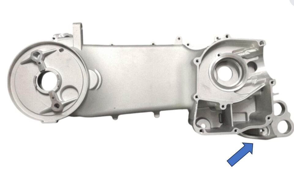 MOTOR GOVDESI SOL (170 CC) ALTTAN BAĞLANTILI